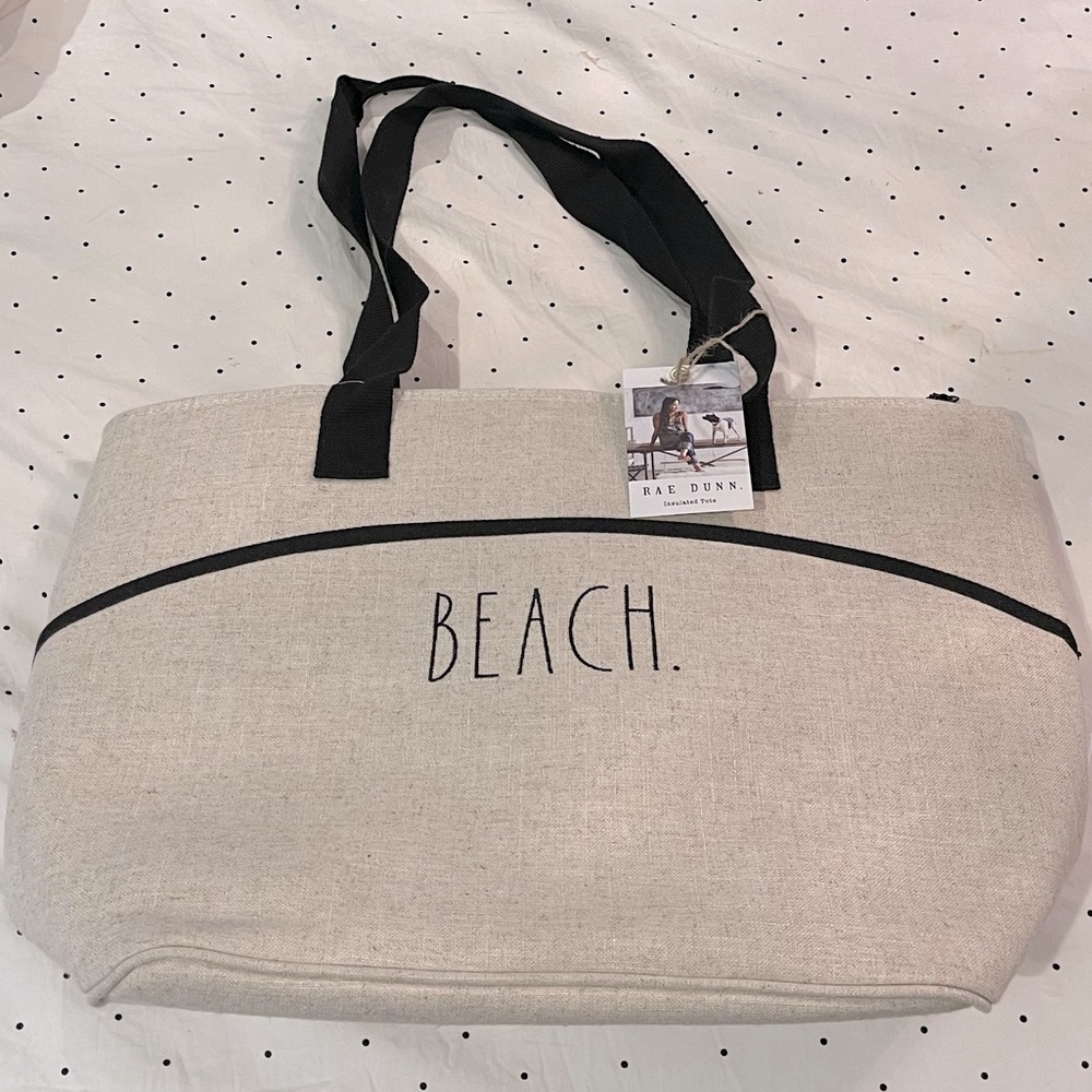 Rae Dunn Insulated Beach Bag